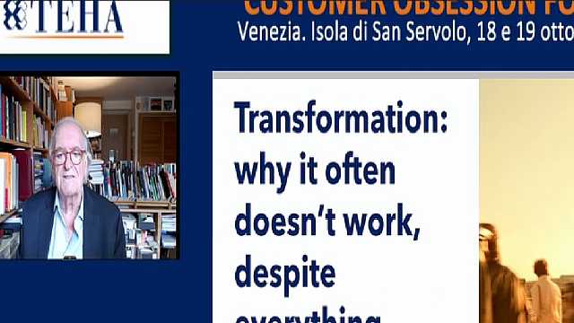Trasformazione: perchè spesso non funziona, non ostante tutto. Che fare?