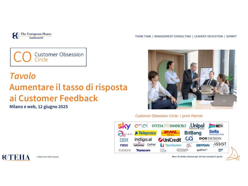 Aumentare il tasso di risposta ai Customer Feedback