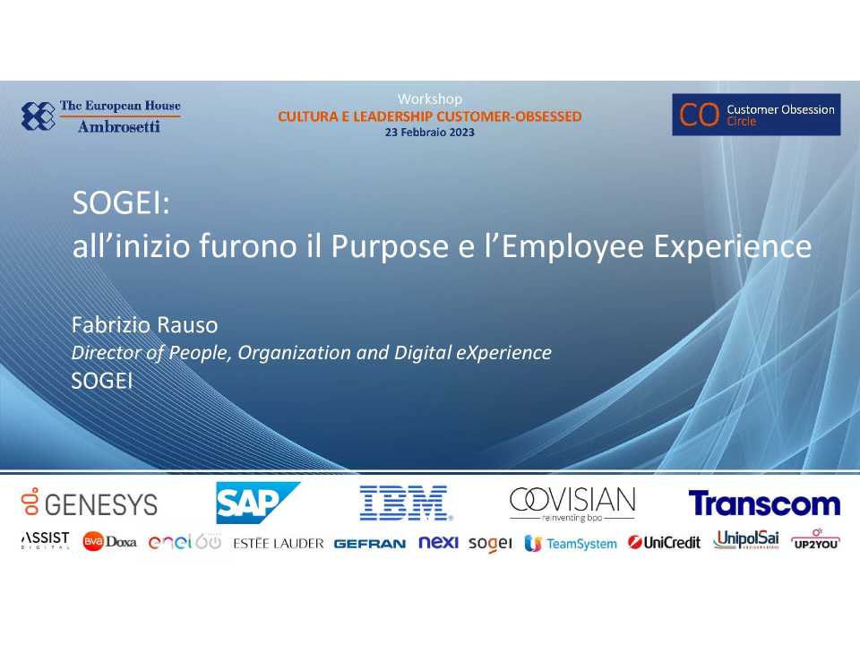 04_Sogei_Purpose e EX per CX_ Rauso