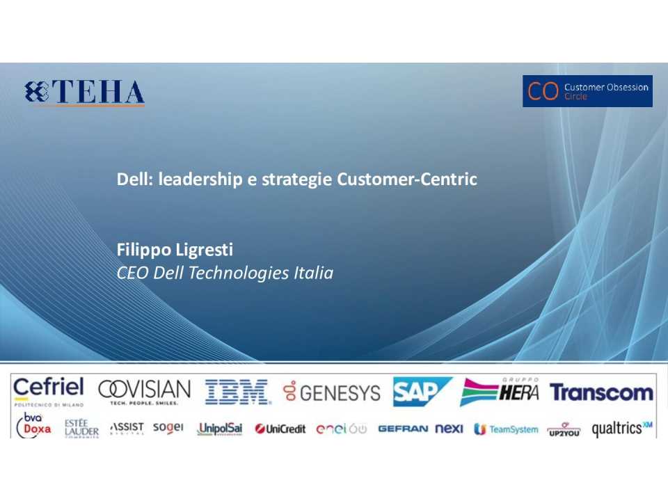 PHYGITAL WORKSHOP
Leadership, Strategia, Mindset e Trasformazione Customer Obsessed